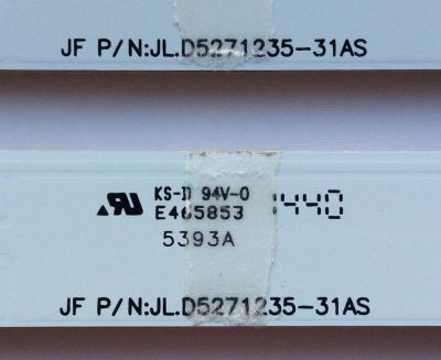 KIT DE LED PARA TV / RCA T550HUN06.0-12V / JL.D527135-31AS / MODELO LED55G55R120Q - Imagen 2